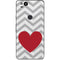 Chevron Heart Google Pixel 2 Skin